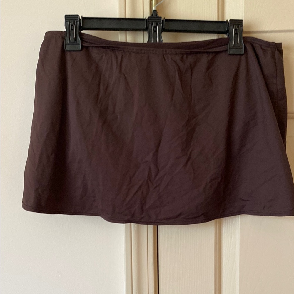 Coco Reef Brown Mini Swim Skirt for Casual Occasions
